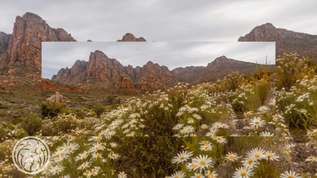 Luxury accommodation overlooking the Cederberg Mountains